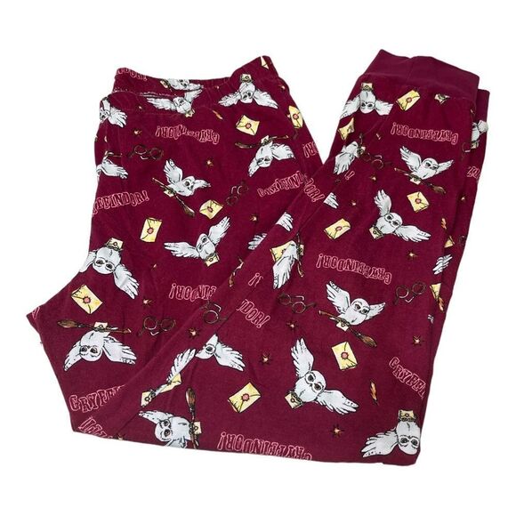 LCW Young Harry Potter Gryffindor Girl's Long Sleeve Pajama Set Size XL - Picture 8 of 12